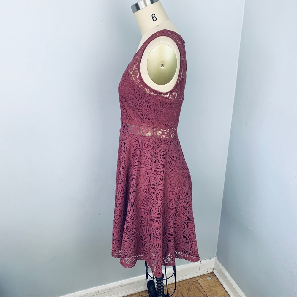 NWOT American Rag Fit & Flare Lace Dress - Picture 3 of 9